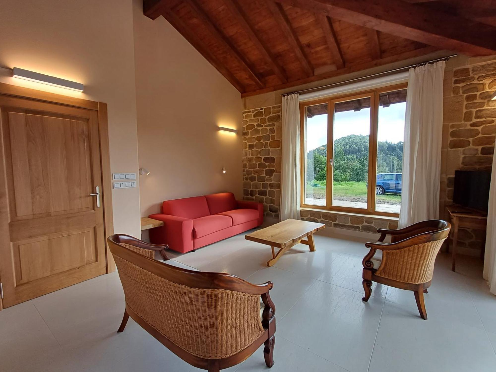 Amplio Apartamento Con Jardin En Villa Haritza Con Vistas Al Mar Ea Exterior photo